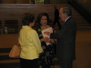 Fundação Calouste Gulbenkian 10 de July - Fátima Grácio, Manuela Eanes, General Ramalho Eanes