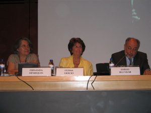 Fernanda Henriques, Fátima Grácio, Emílio Rui Vilar