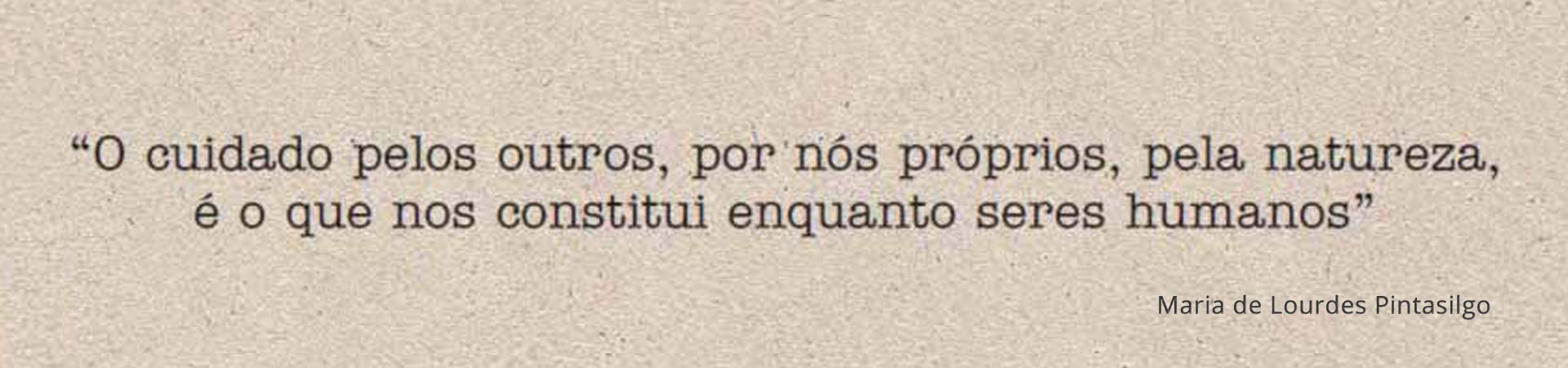 Care - Maria de Lourdes Pintasilgo